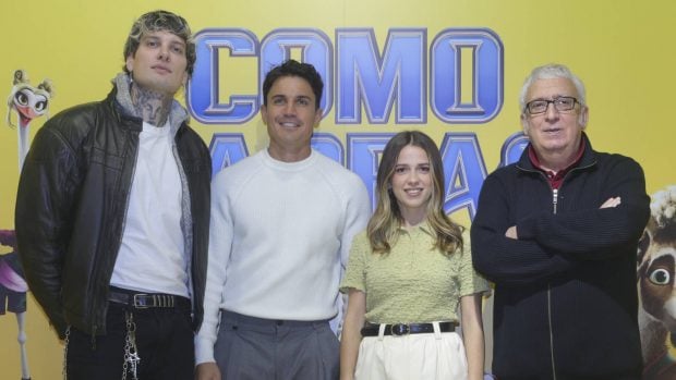 Misho Amoli, &Aacute;lex Gonz&aacute;lez Ana Jara y Leo Harlem. (Foto: Gtres)