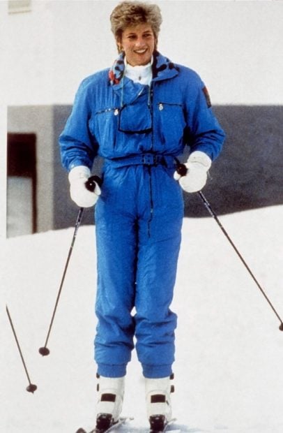 Diana de Gales en Gstaad. (Foto: Gtres)