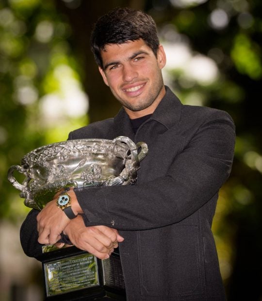 Carlos Alcaraz en Melbourne. (Foto: Gtres)