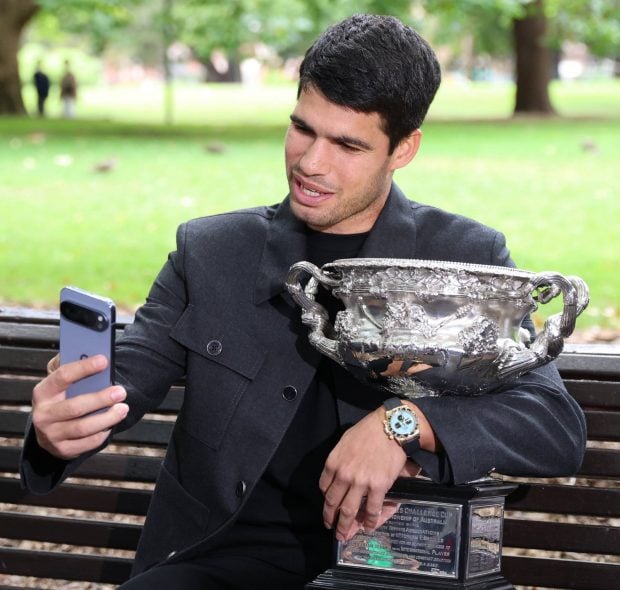 Carlos Alcaraz en Melbourne. (Foto: Gtres)