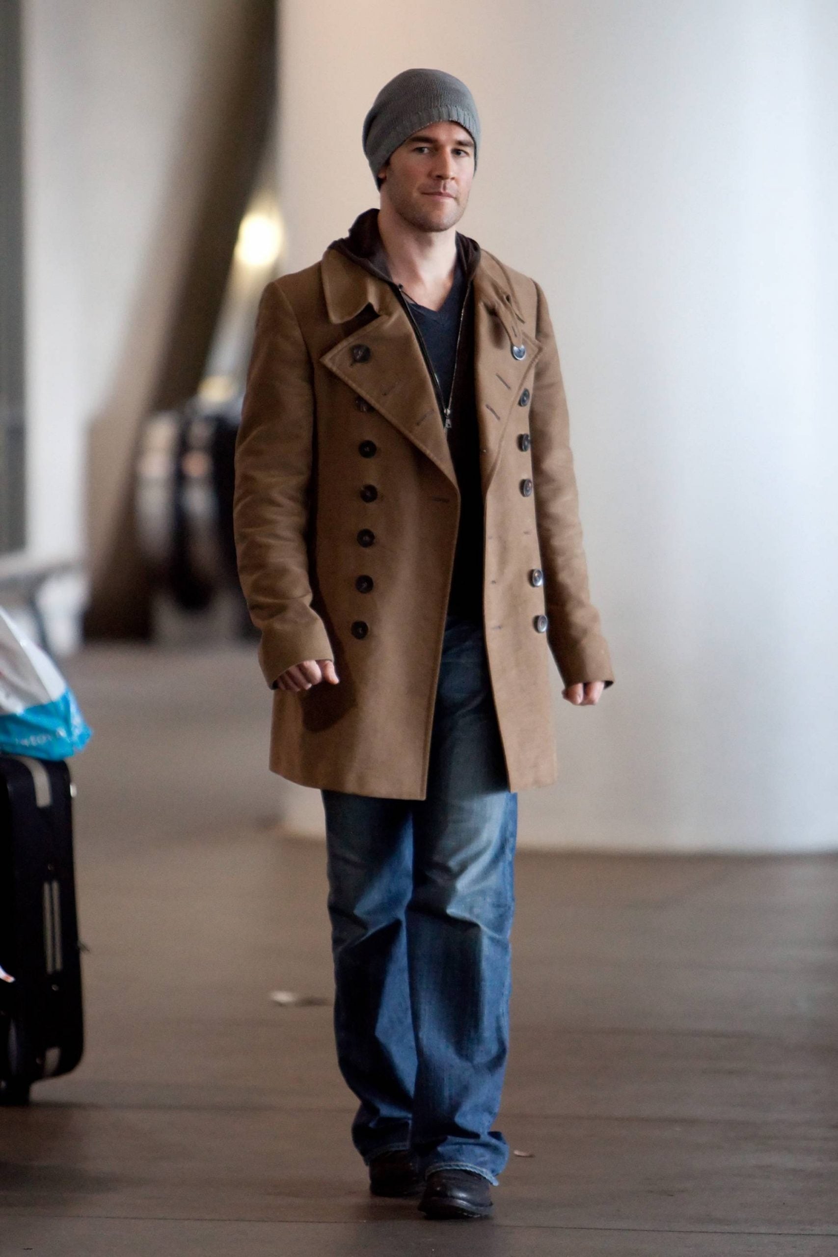 James Van Der Beek en Los &Aacute;ngeles. (Foto: Gtres)