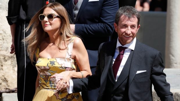 Pablo Motos y Laura Llopis. (Foto: Gtres)