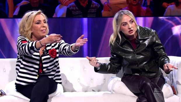 Carmen Borrego y Roc&iacute;o Flores en 'GH D&uacute;o'. (Foto: Telecinco)