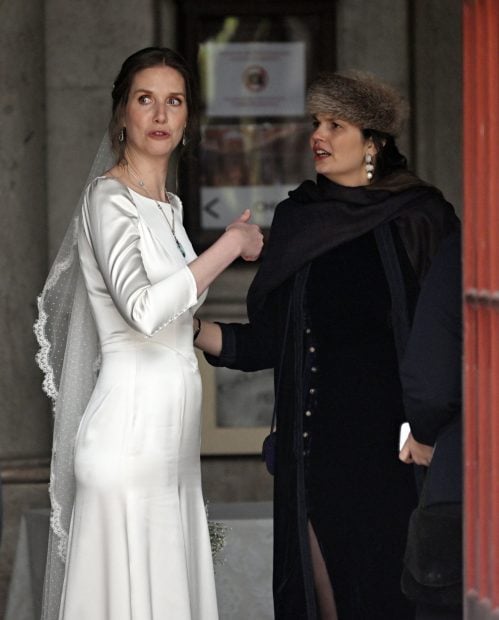 Leopoldina de Liechtenstein, boda Leopoldina de Liechtenstein,