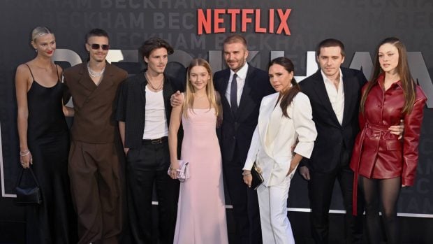 La familia Beckham al completo. (Foto: RR.SS.)