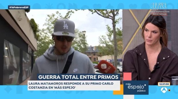 Laura Matamoros en 'Espejo P&uacute;blico'. (Foto: Antena 3)
