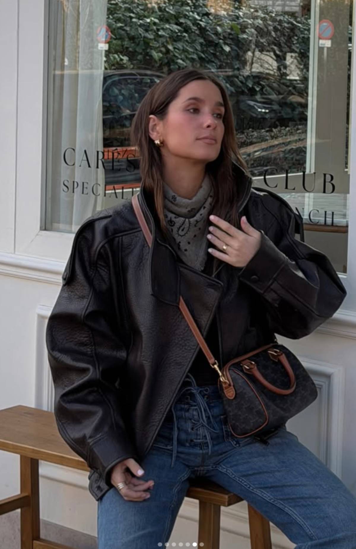 Mar&iacute;a Pombo tambi&eacute;n tiene la chaqueta viral de Zara. (Foto: Redes Sociales)