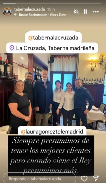 Rey Felipe, cocido rey felipe, taberna la cruzada