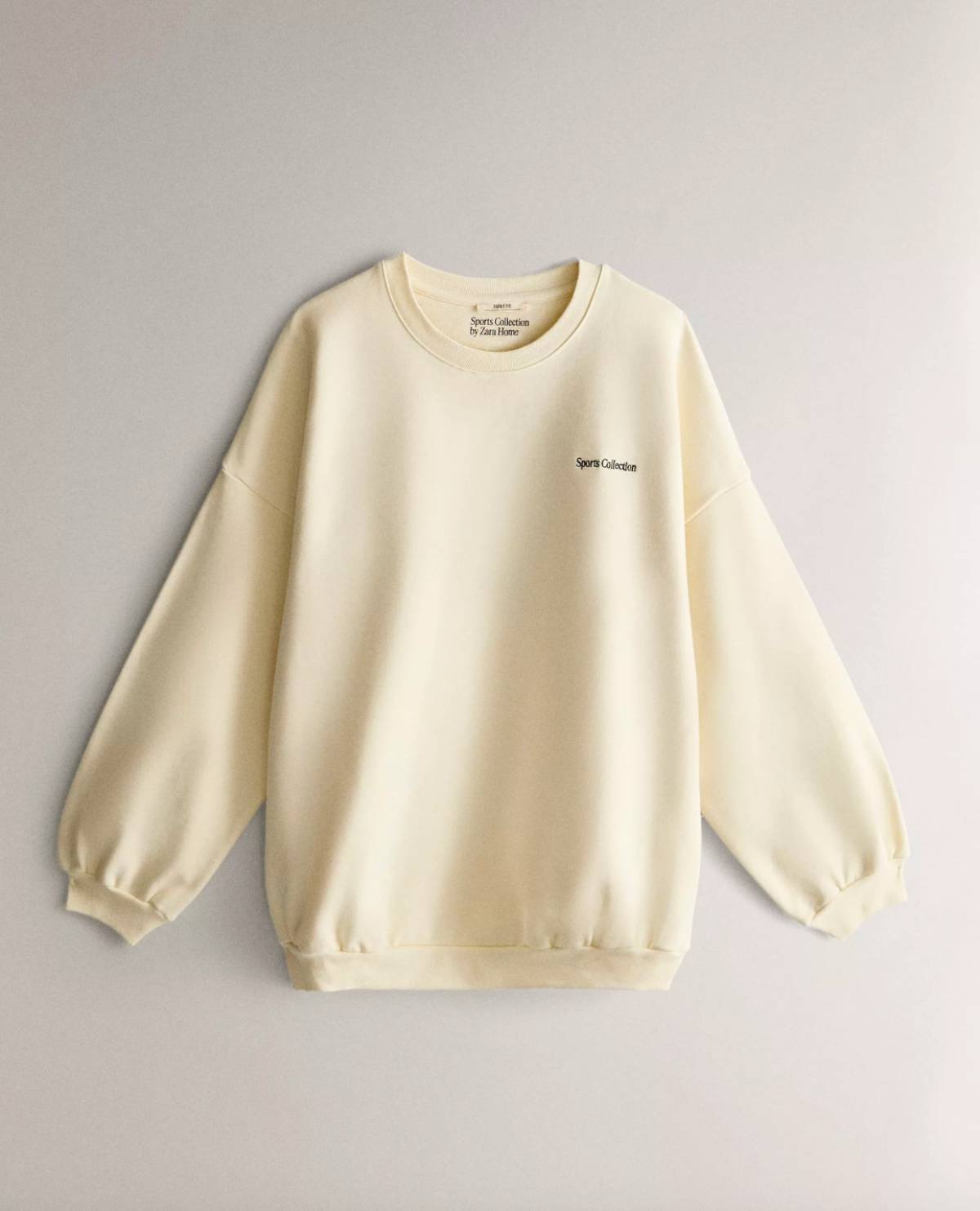 Sudadera de algod&oacute;n. (Foto: Zara Home)