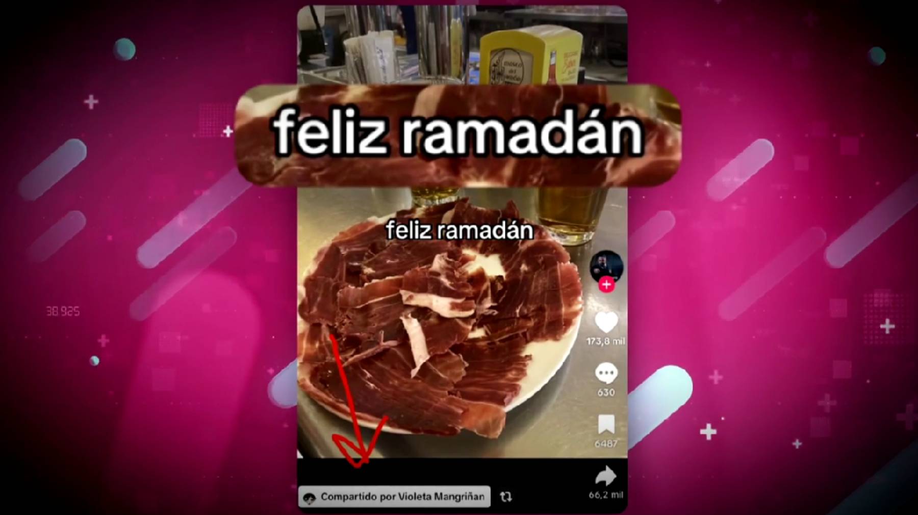 Imagen compartida por Violeta en redes sociales. (Foto: Telecinco)