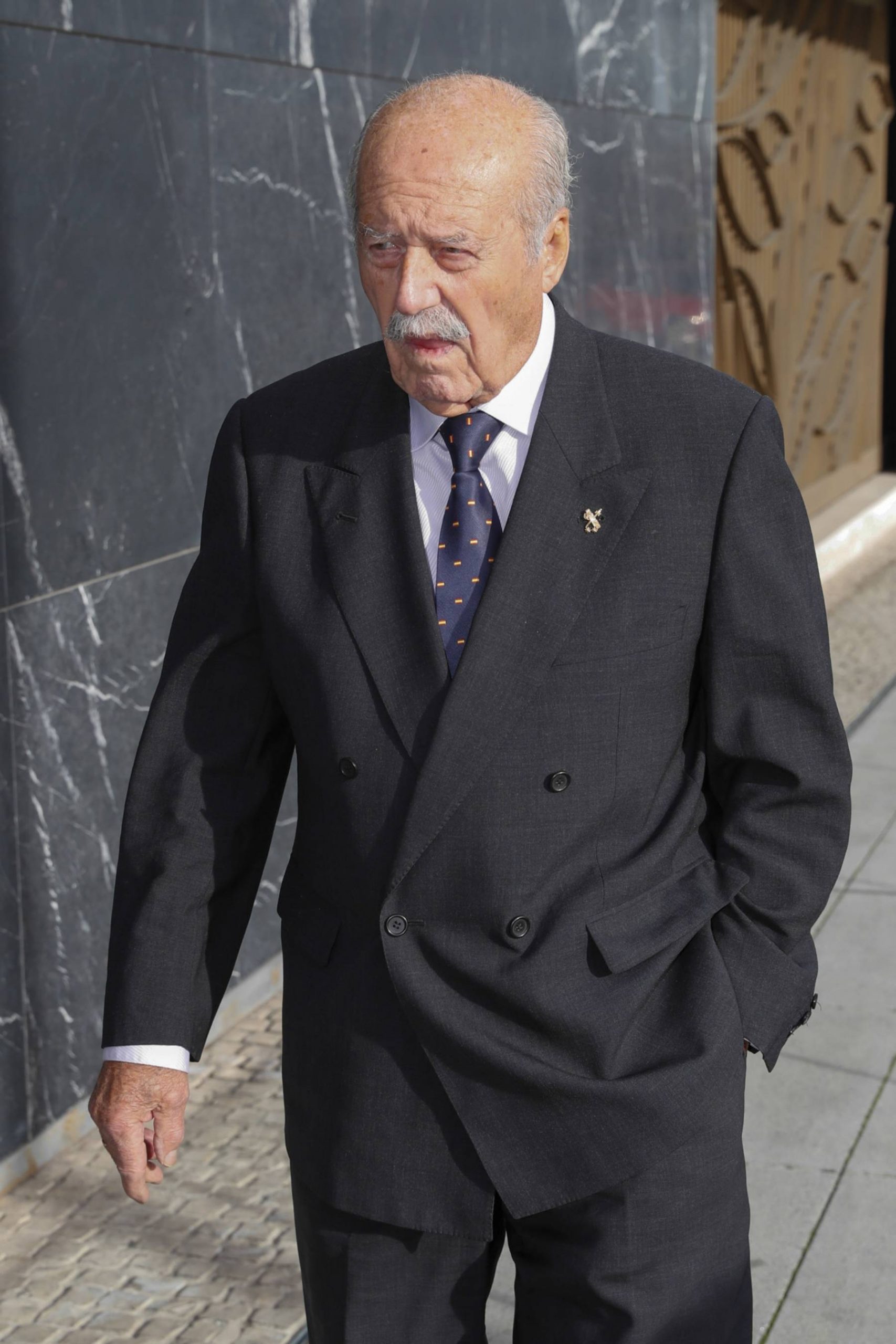 Antonio Tejero por las calles de Madrid. (Foto: Gtres)