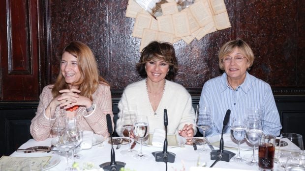 Sonsoles &Oacute;nega en la presentaci&oacute;n de la novela. (Foto: Gtres)