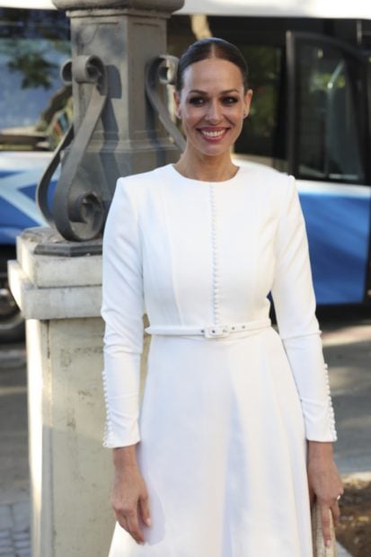 Eva Gonz&aacute;lez en el D&iacute;a de Andaluc&iacute;a. (Foto: Gtres)