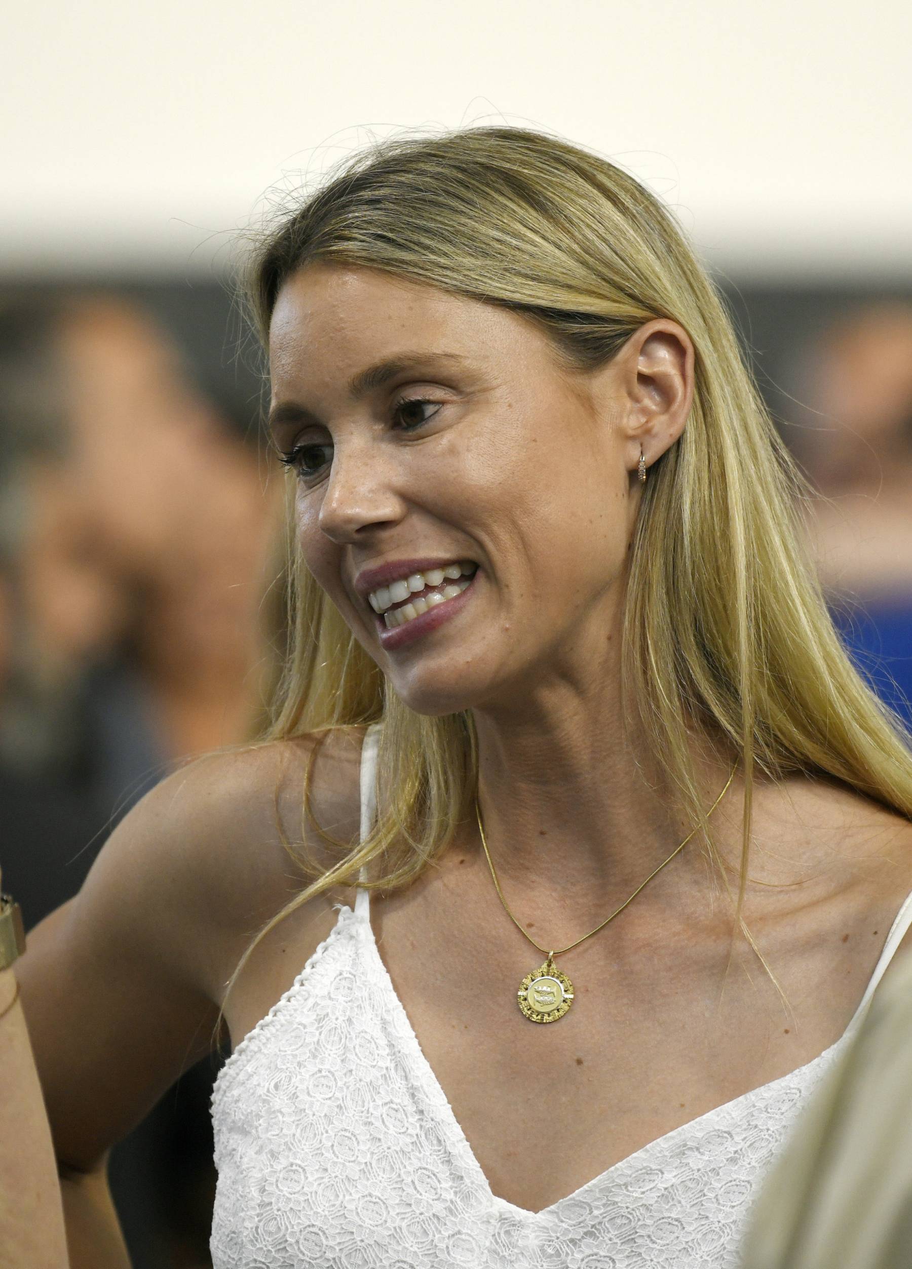Maribel Nadal durante unas vacaciones. (Foto: Gtres)