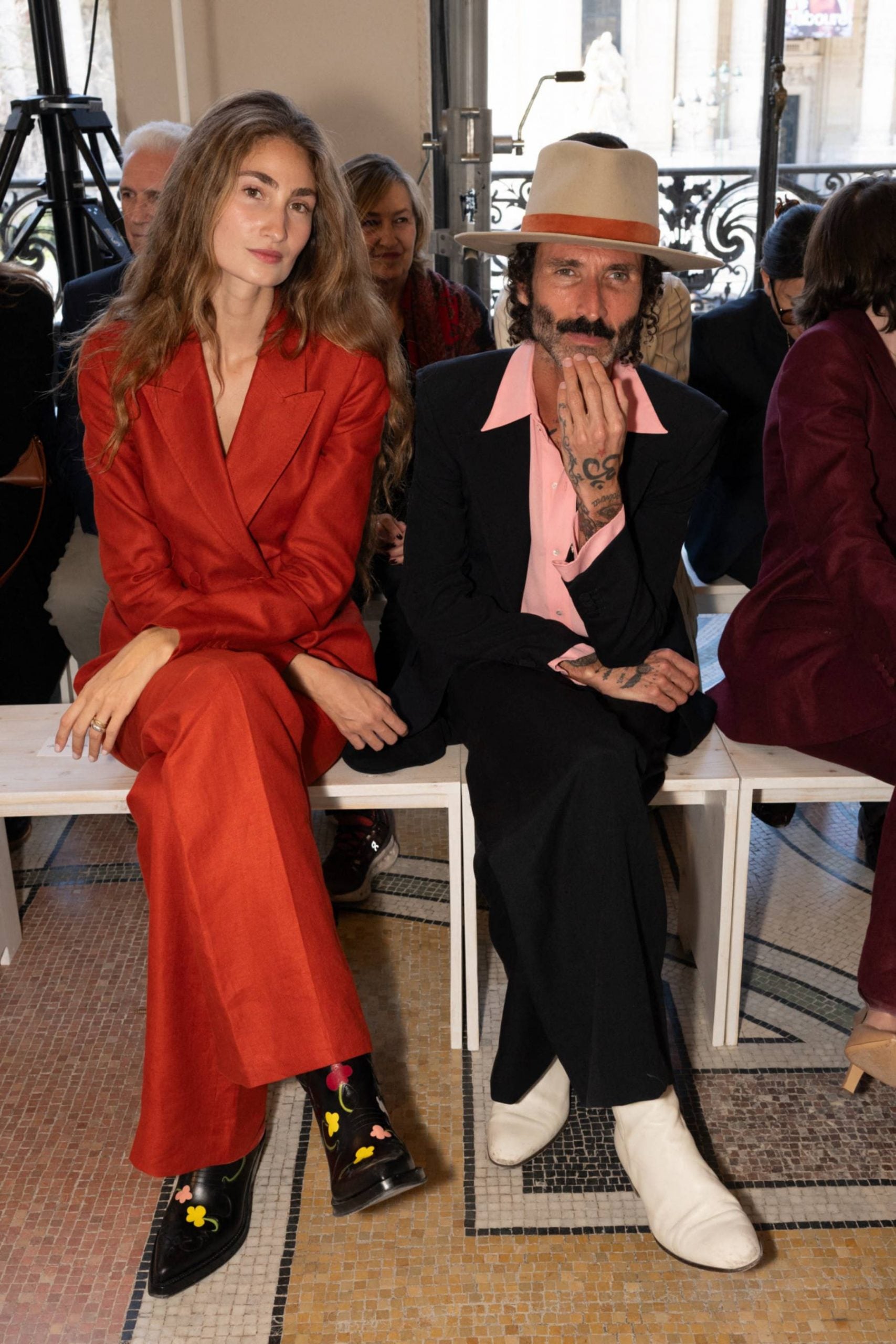 Almudena Ca&ntilde;edo y Leiva en la Semana de la Moda de Par&iacute;s. (Foto: Gtres)