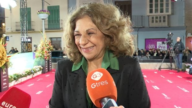 Lolita Flores en el Festival de Cine de Málaga. (Foto: Gtres)
