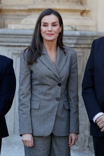 La Reina Letizia en Alcal&aacute; de Henares. (Foto: Gtres)