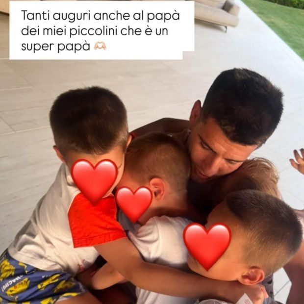 Alice Campello felicita a Morata por el D&iacute;a del Padre. (Foto: Redes Sociales)