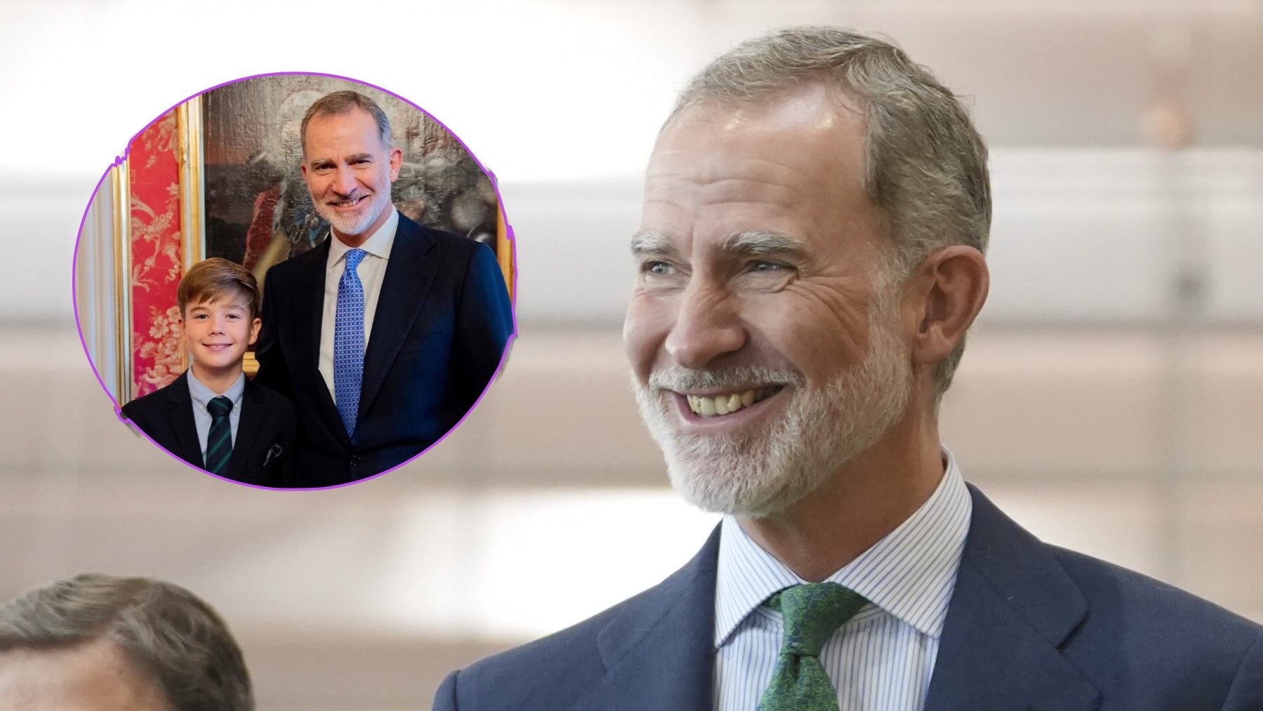 El Rey Felipe VI en un montaje. (Foto: Gtres)