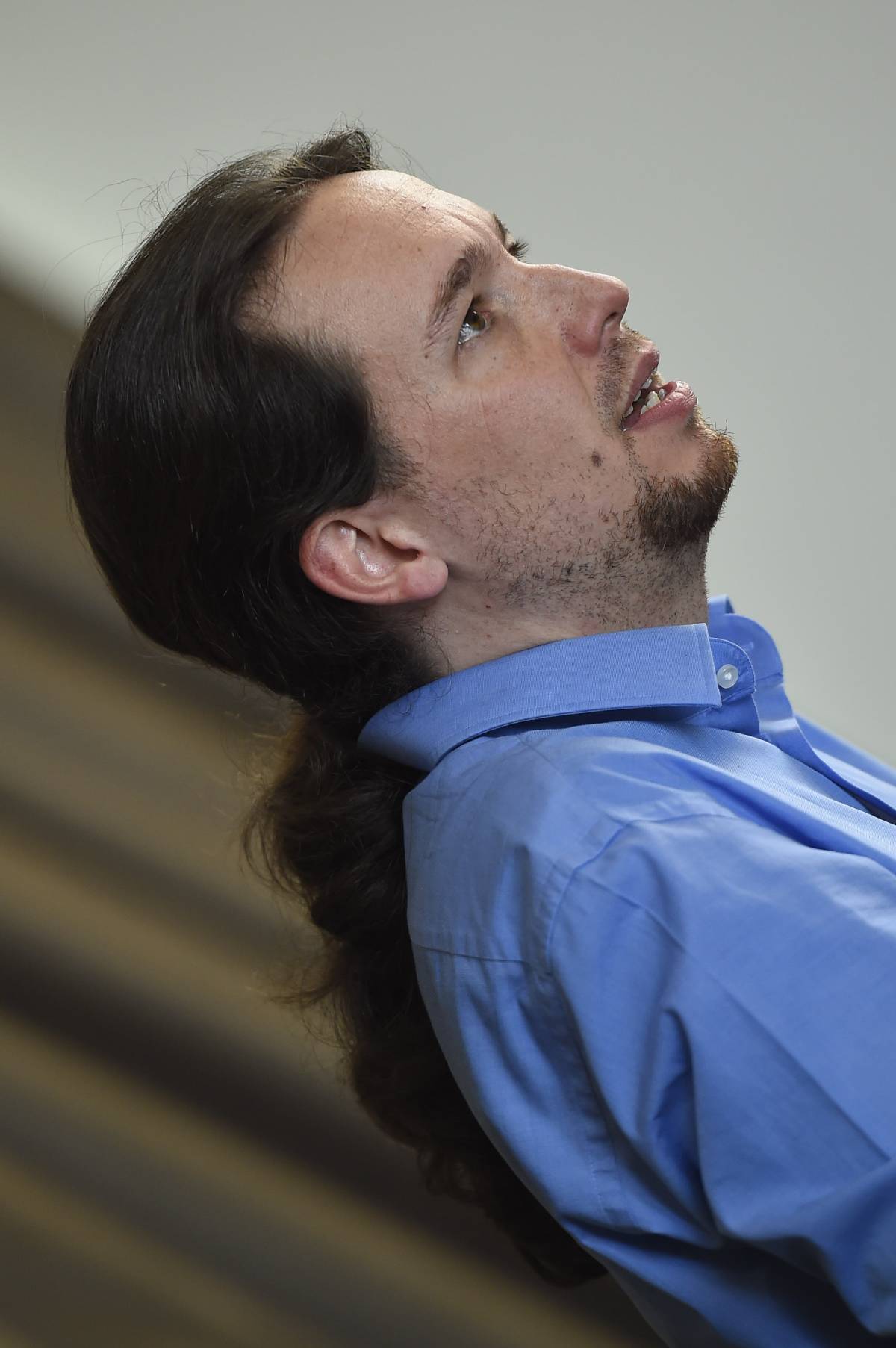 Pablo Iglesias, durante un acto p&uacute;blico en Madrid en 2015. (Foto: Gtres)