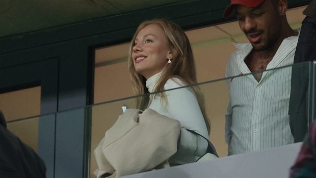Ester Exp&oacute;sito en el Bernab&eacute;u. (Foto: Gtres)