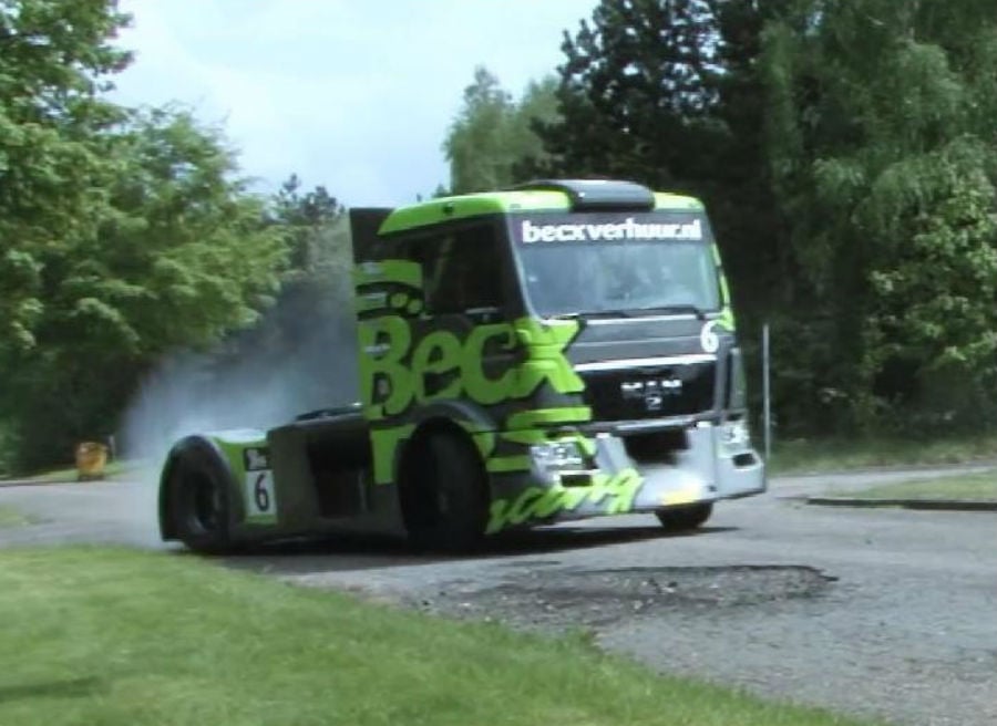 Gymkhana camion