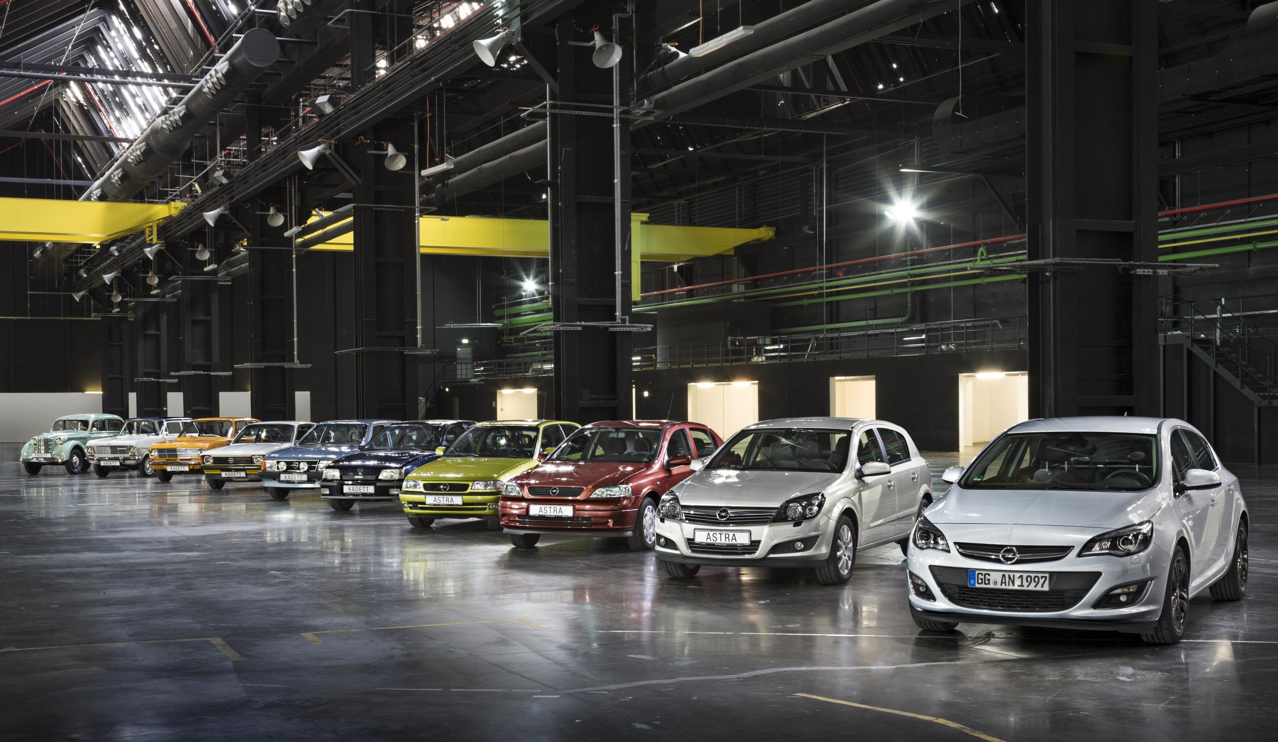 Opel Astra todas las generaciones