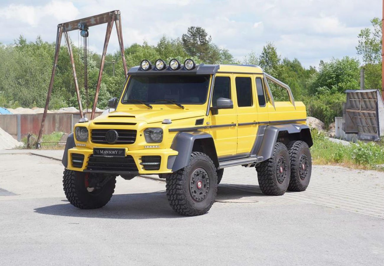 Mercedes G63 AMG 6×6 Mansory 1