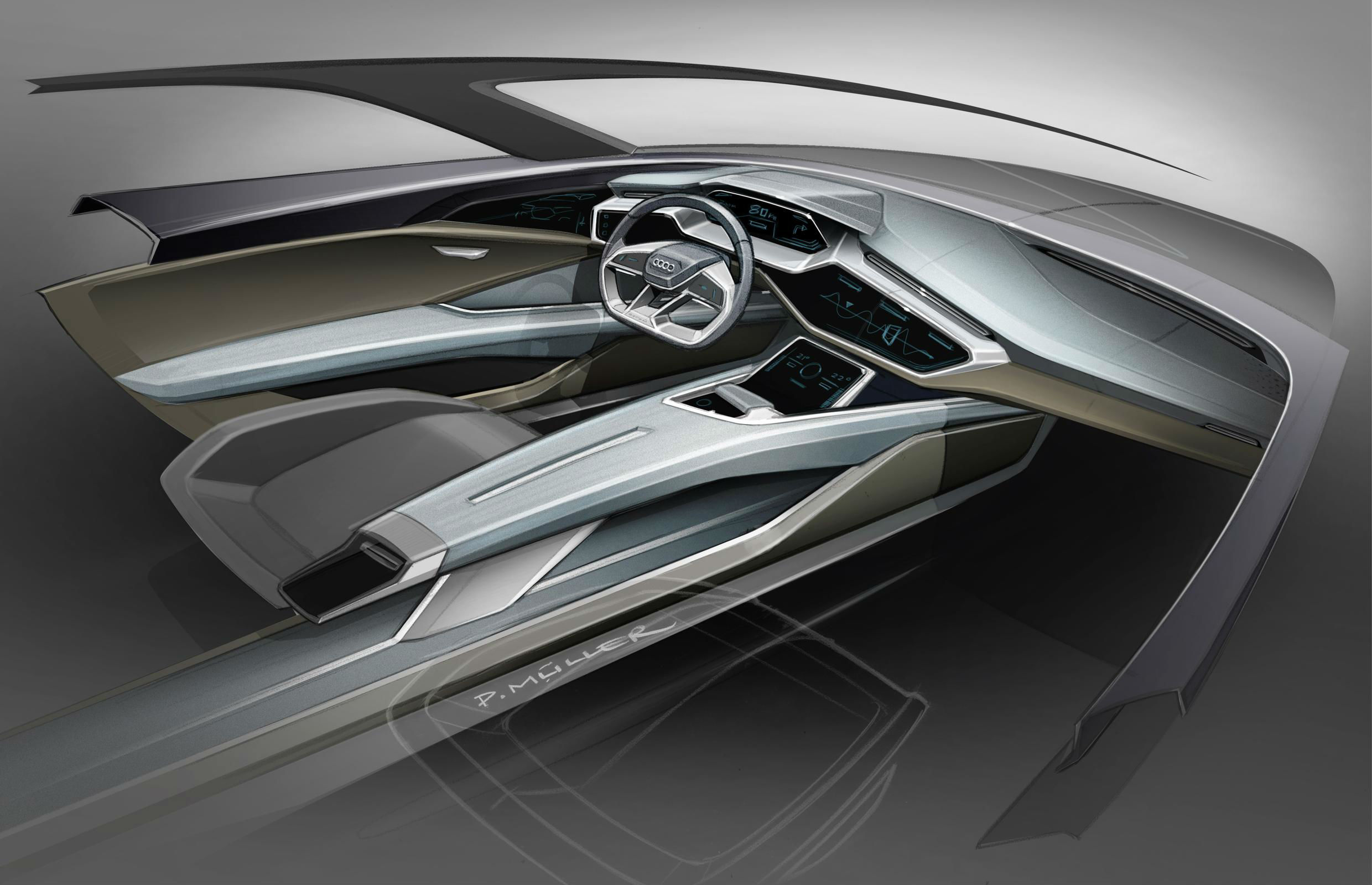 Audi Quattro e-tron Concept 2