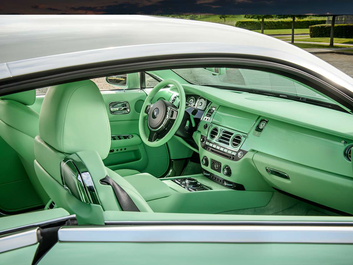 Rolls Royce Wraith Jade Pearl 2