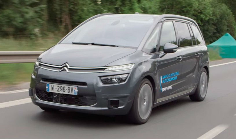 Coche autonomo PSA 1