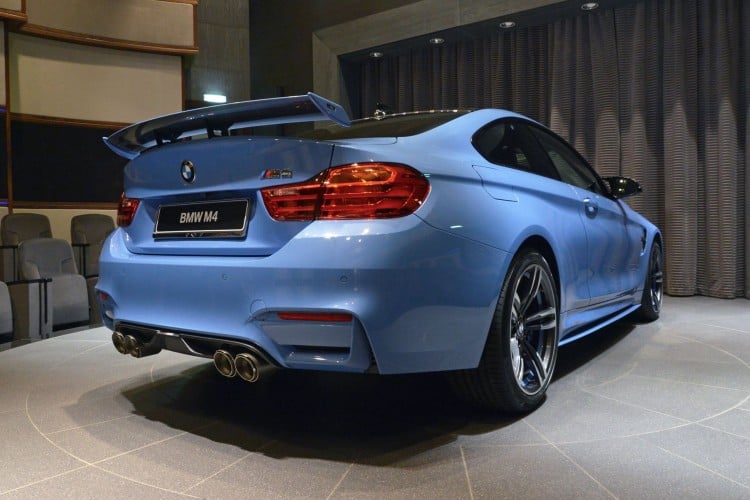 BMW M4 Yas Marina Blue 2