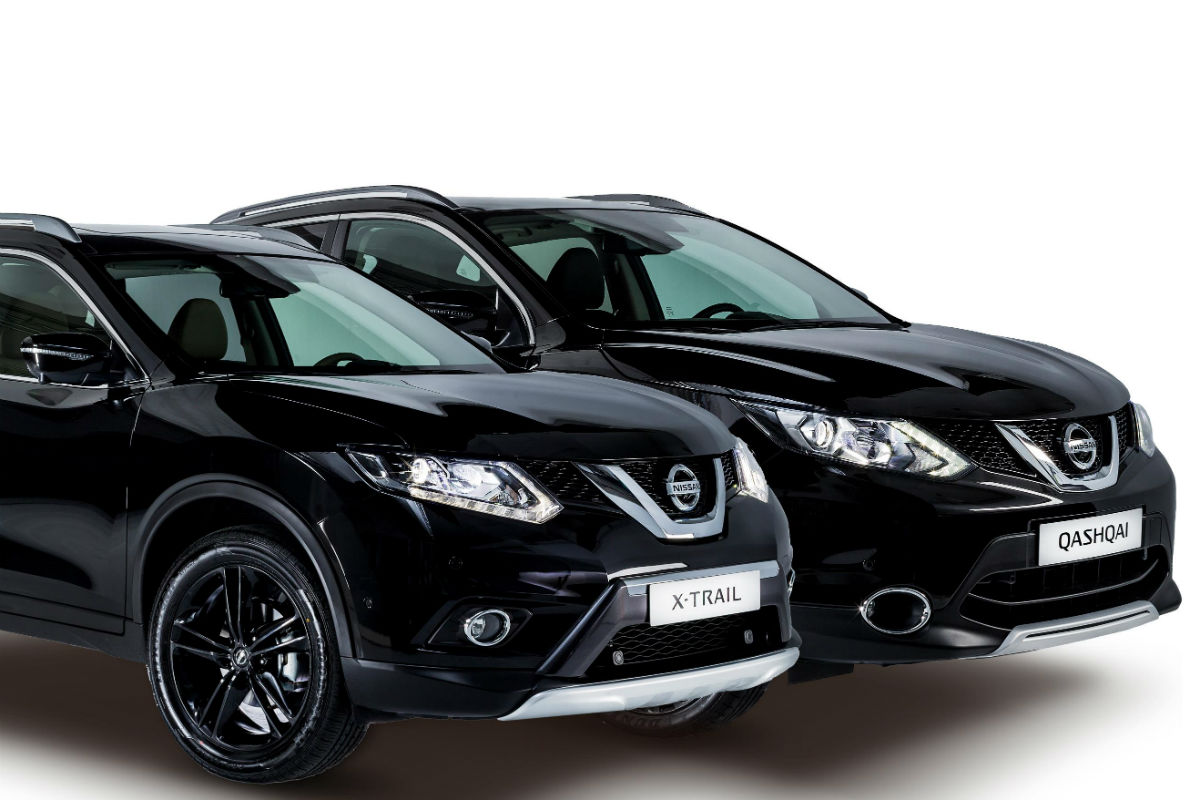 Nissan Qashqai y X-Trail Black Edition