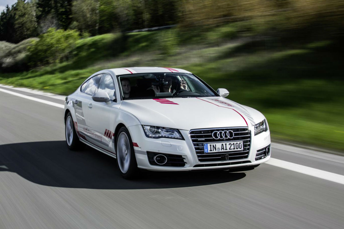 Audi A7 piloted driving