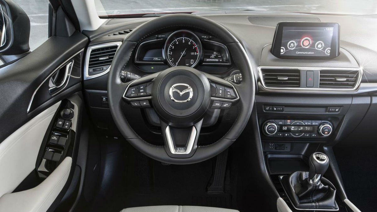 Mazda3 2017 interior
