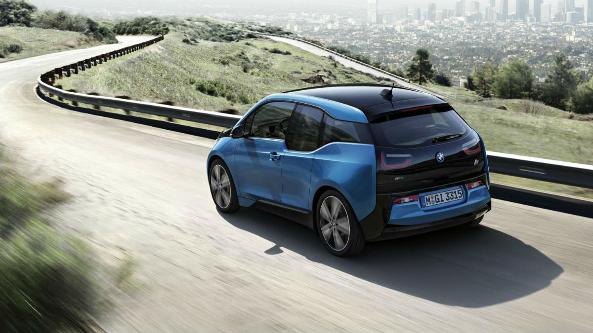 Autonomía coche eléctrico - BMW i3 trasera