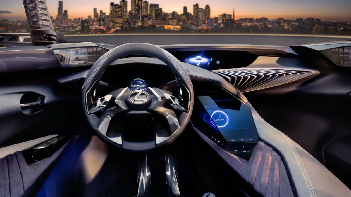 Lexus UX Concept, el SUV del habitáculo tridimensional