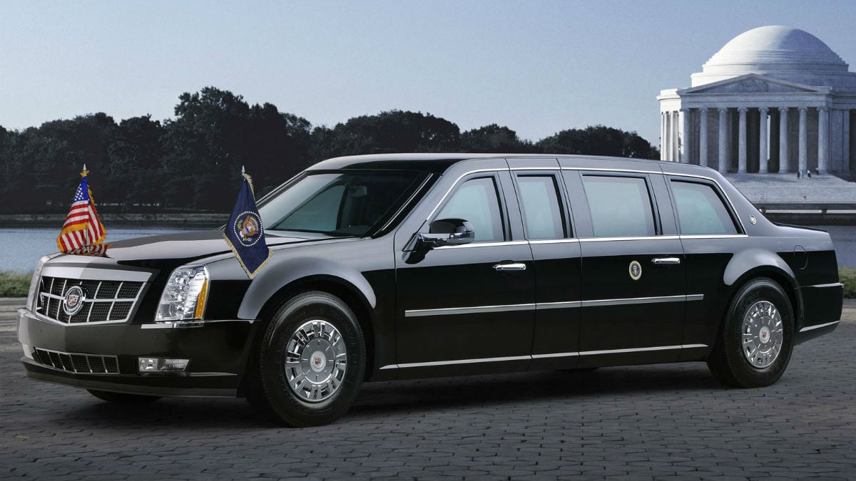 La Bestia, el nuevo coche de Trump - Cadillac one 1