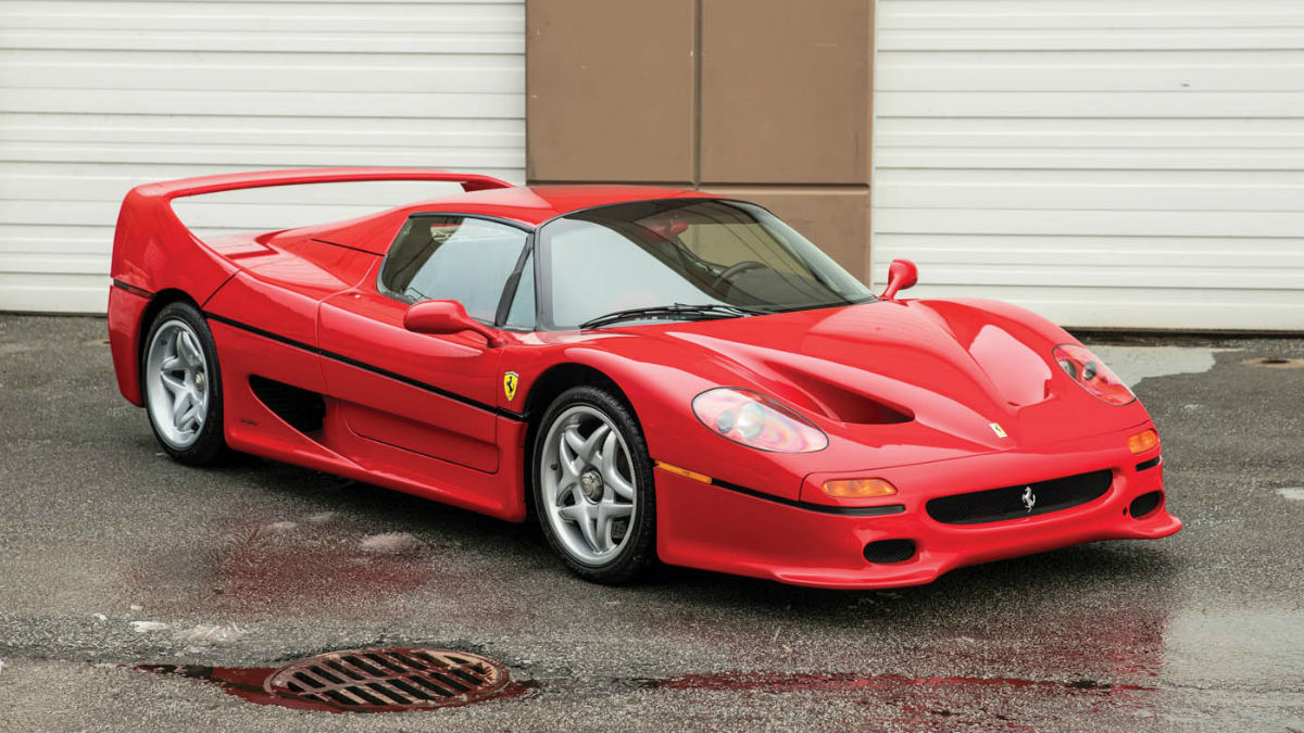 El Ferrari F50 de Mike Tyson ha sido subastado.