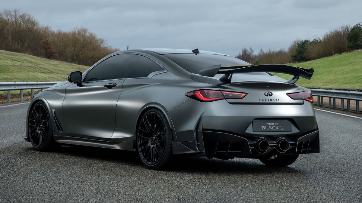 Infiniti Q60 Project Black S, todo un Fórmula 1 preparado para la calle