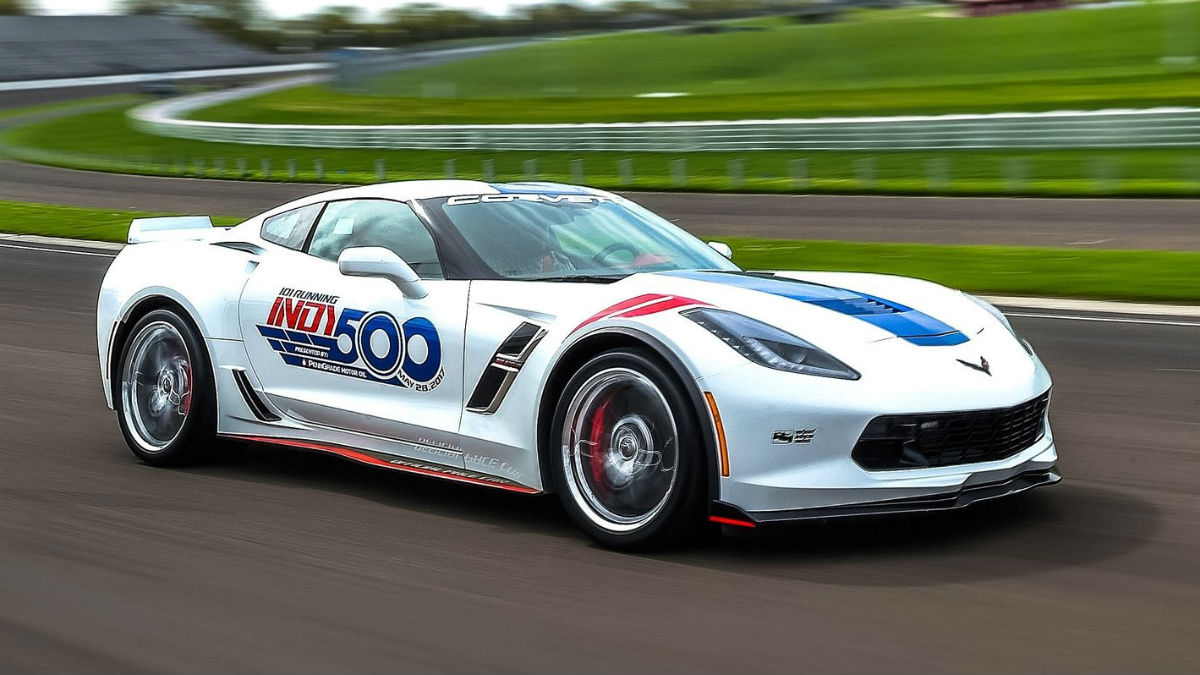 Chevrolet ha elegido una de las versiones más potentes del Corvette para hacer las veces de Pace Car en las 500 Millas de Indianápolis de este año.