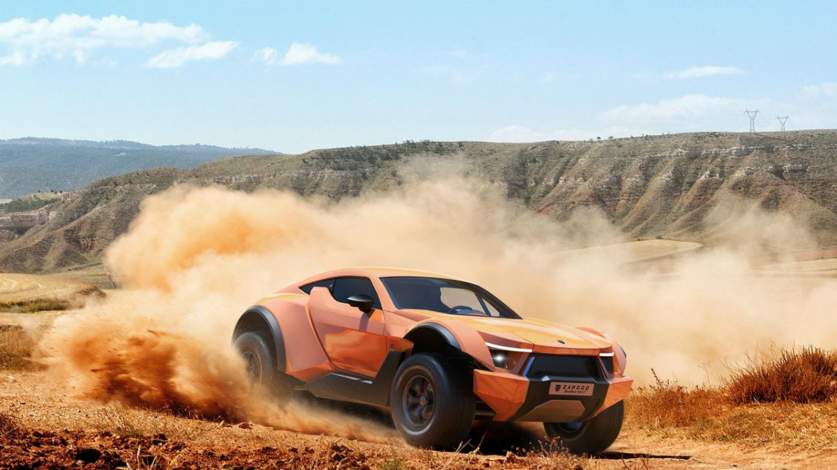 El Zarooq Sand Racer es un todocamino muy radical.