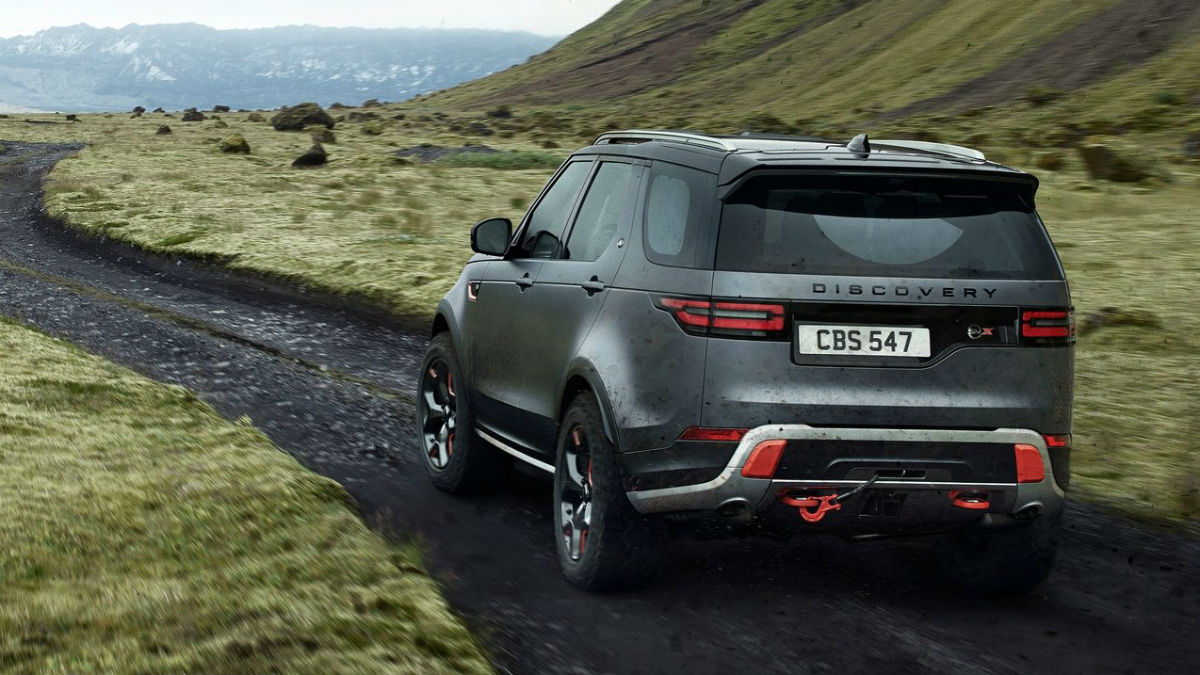 El Land Rover Discovery SVX promete atravesar cualquier terreno.