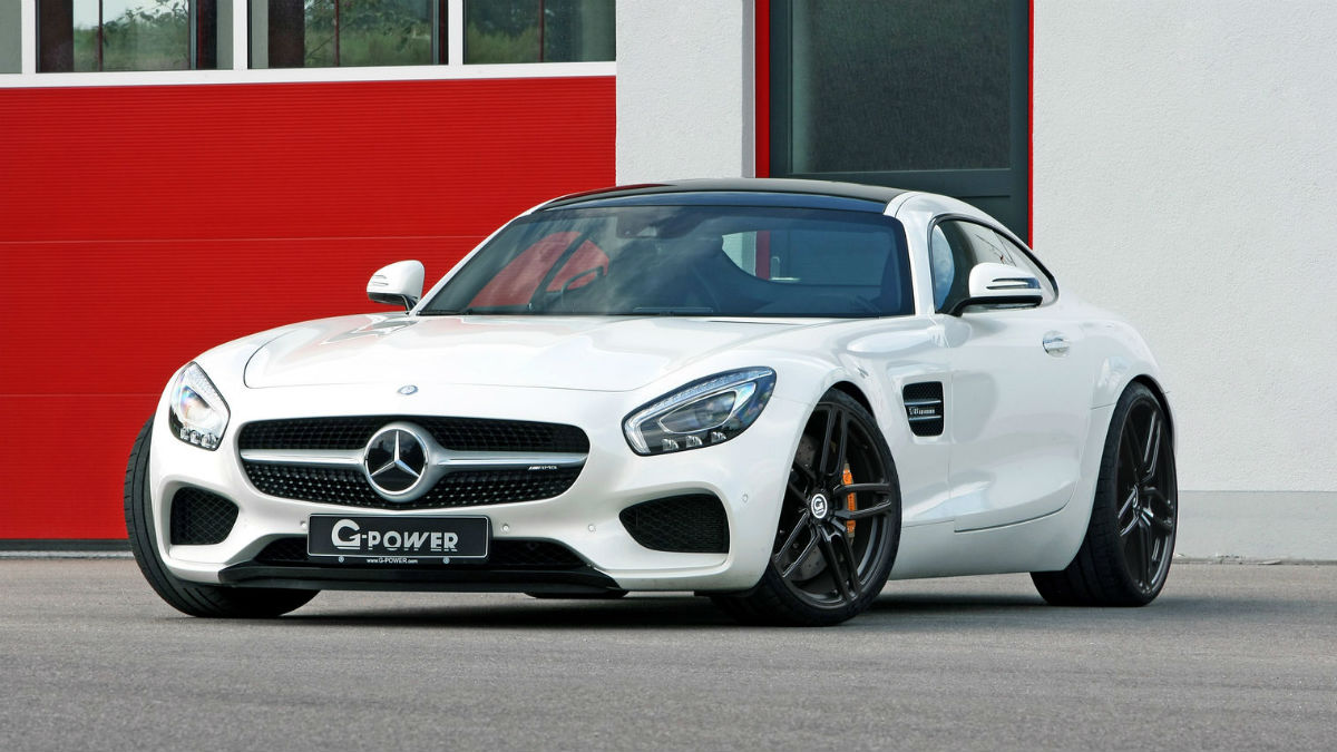 El Mercedes-AMG GT S de G-Power ofrece gracias a una reprogramación electrónica un motor de nada más y nada menos que 610 CV de potencia.