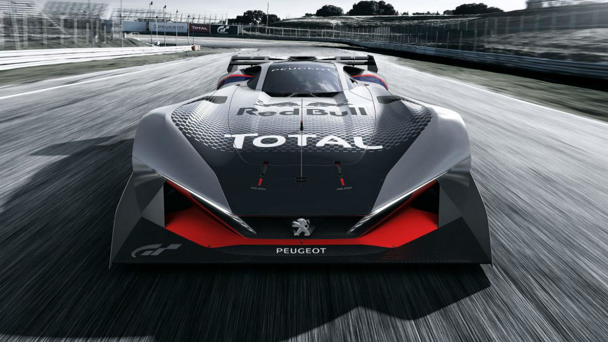 El nuevo Peugeot L750 R Hybrid Vision Gran Turismo será uno de los vehículos más impresionantes que puedas conducir en Gran Turismo Sport.