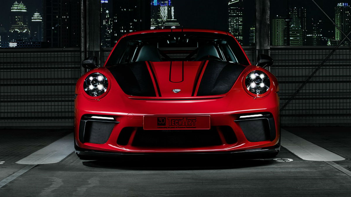 TechArt presenta su propuesta para el Porsche 911 GT3, que adquiere un aspecto estético mucho más agresivo sin que se modifique la potencia de su motor.
