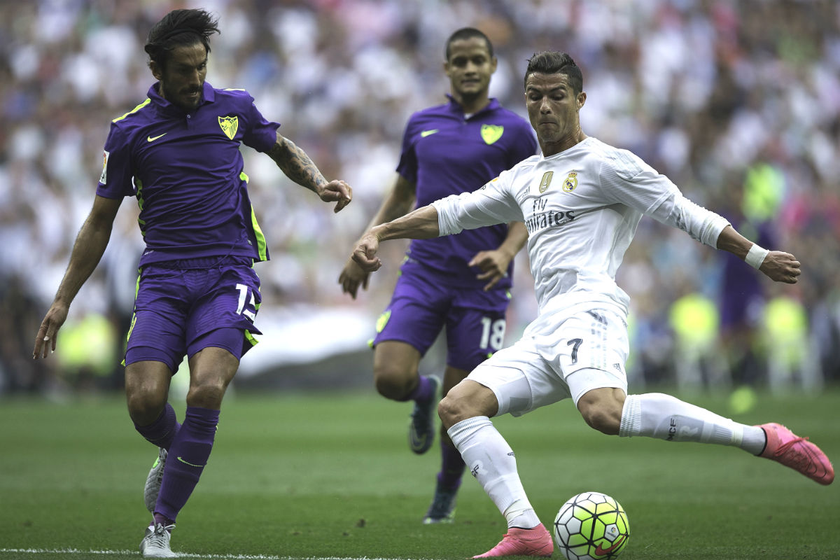 El Real Madrid no pudo ganar al Málaga en el Bernabéu. (Getty)