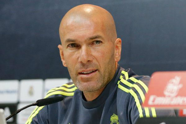 Zidane, en rueda de prensa. (Imagen: realmadrid.com)
