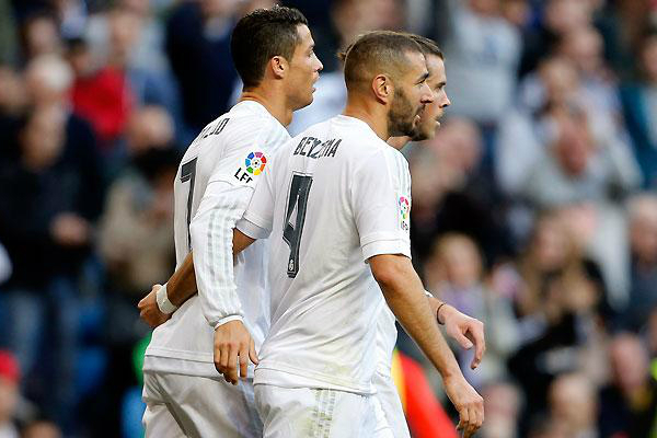 La BBC celebra un gol del Real Madrid