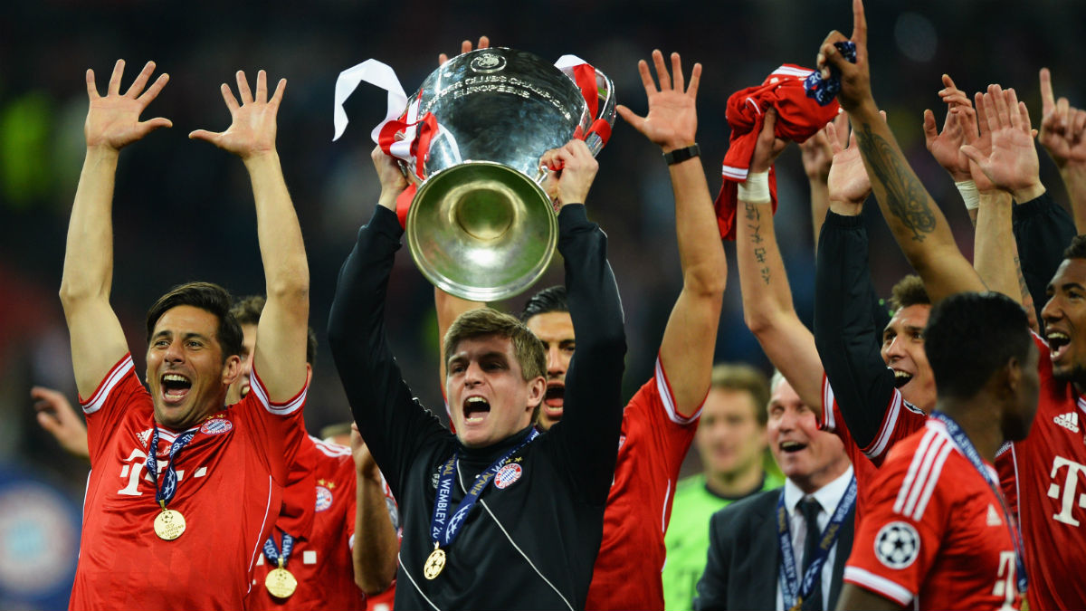Kroos ganó la Champions con el Bayern. (Getty)